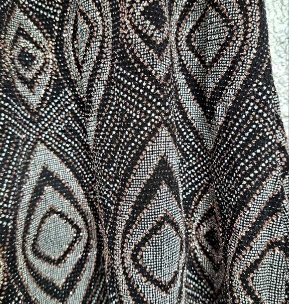 Iris Bodycon Halter Holiday Dress With Sequin Glitter & Cutouts Front & Back - Picture 5 of 8